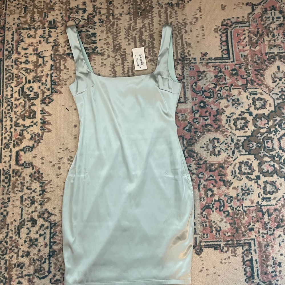 DNA silk mini dress in size small